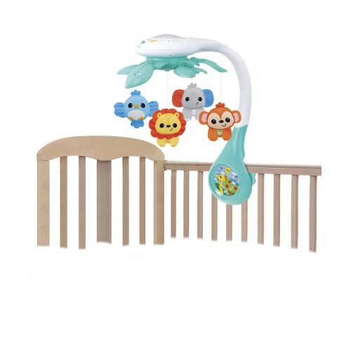 WinFun Jungle Pals projekcijski vrtuljak pričvršćen na krevetić