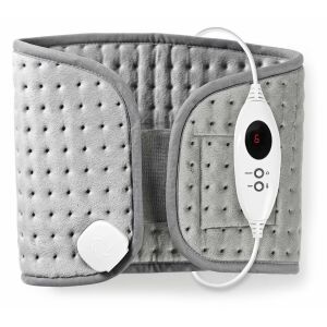 Szögletes nézet a Nedis fűtőpárnáról hasra és hátra, hat fűtési fokozattal. - Rehabilitációs segédeszköz