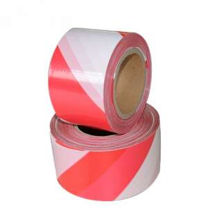 EuroTape traka za ograđivanje 75mm x 100m Crveno/Bijela 46129652 - Oznaka i upozorenje