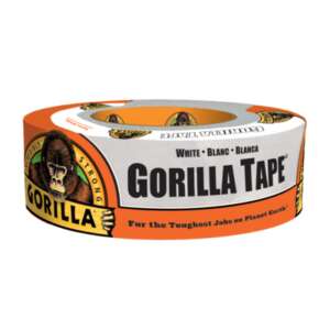 Gorilla Tape White, extra strong, 10m x 48mm, for the toughest jobs on planet earth - Adhesive Tape