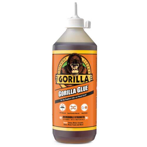 Gorilla Glue Original PU polyuretánové lepidlo, fľaša 1 liter