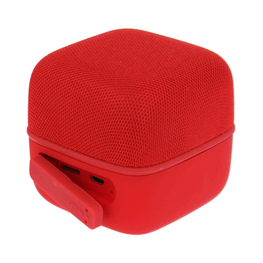 Music cube TWS hangszóró piros
