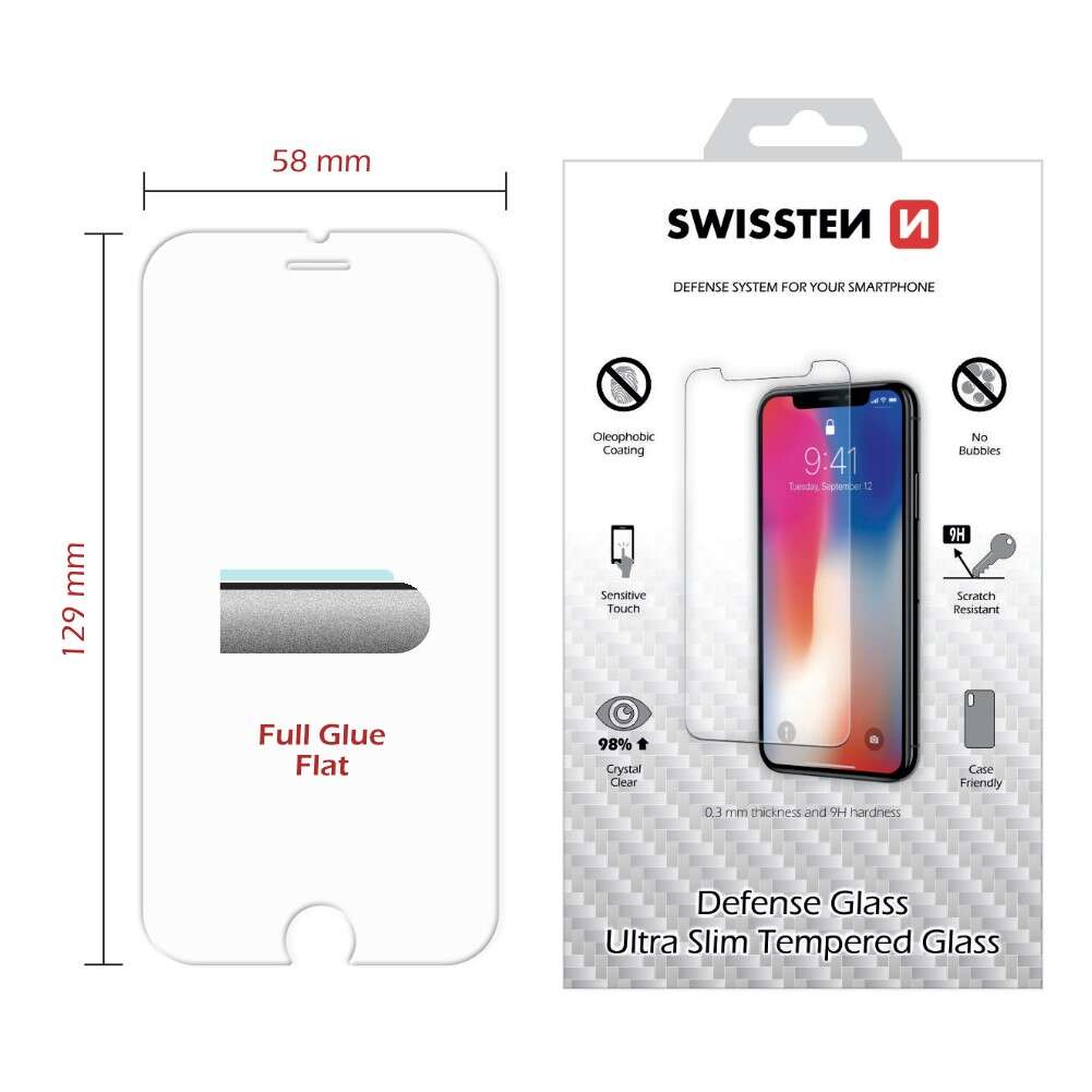 0,3mm kijelzővédő üveg iPhone SE 2020