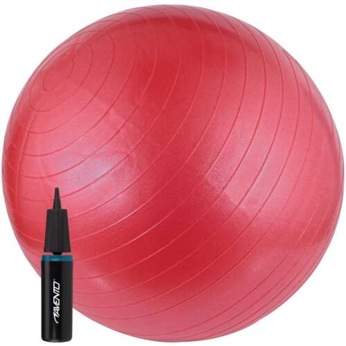 Avento ABS Fitball Pink minge de gimnastică cu pompă, 65 cm, roz 46140928