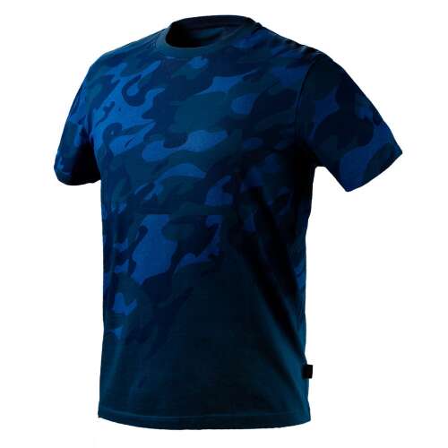 Neo T-Shirt, marineblauer Tarndruck, marineblau 100% Baumwolle 46141518