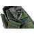 NEO Tools 84-323 camo tool bag, green, detail of the strap with a clip