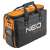 NEO TOOLS tool bag, black and orange, 600D polyester, 17 internal pockets, 2 external pockets, reinforced zippers, carrying handle, shoulder strap