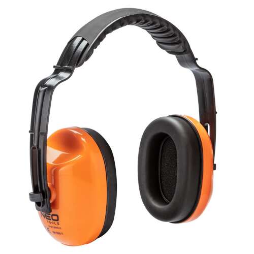 Neo orange earmuffs for noise reduction