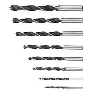 Top Tools wood drill set 8pcs, 3-10mm 46144206 - Top Tools