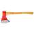 Top Tools 1000g axe with wooden handle, red and silver