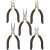 Topex precision pliers set, 5 different types