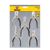 Topex 5-piece precision pliers set in packaging