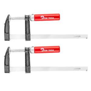Top Tools 50x200mm F-Klammern, 2er Pack - Top Tools