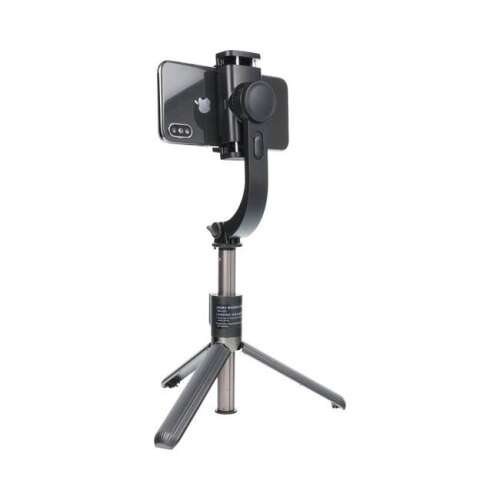 Bluetooth-Selfie-Stick mit Stativständer, Fernbedienung, Gimbal-Funktion, SSTR-L08, schwarz 47344399