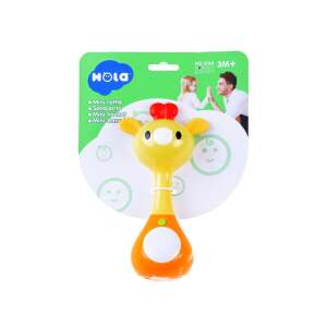 MOLA giraffe rattle, interactive baby toy with lights and sounds, 3 months+ - Rattle