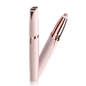 Eyebrow Pro szemöldökborotva, rózsaarany, fájdalommentes szemöldökformázás, precíz trimmelés, eltávolítja a nem kívánt szőrszálakat, kicsi és hordozható - Testszőrnyíró