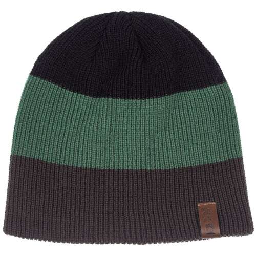 Pălărie de iarnă pentru băieți Starling Wolf, verde 46173558