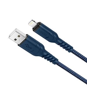 HOCO kábel USB Iphone lightning 8-pin 2,4a Victory x59 1 méter kék 144945248 - Hoco