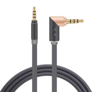 Audio kábel XF03, jack 3,5 mm AUX, 1.8 méter, szürke 56288553 