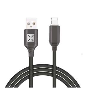 Fekete Lightning USB töltőkábel, 1 méter hosszú - Töltő, töltőkábel és egyéb kábel