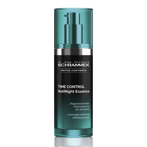 Schrammek Time Control RetINight Essence, A-vitaminnal dúsított ránctalanító éjszakai szérum, 30 ml