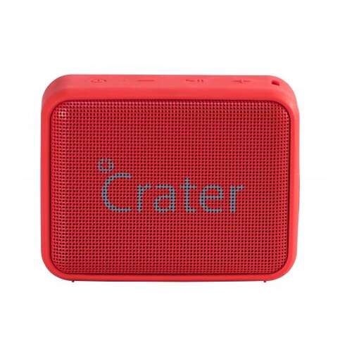 Orava Crater Bluetooth hangszóró, piros, 5W, FM rádióval - Audio