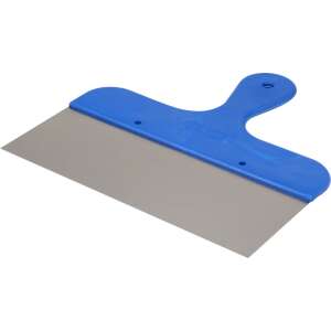 KUBALA Edelstahl Spachtel mit Kunststoffgriff, 250x85mm - Werkzeug für Maurer und Fliesenleger