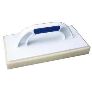 KUBALA 280x140mm Kunststoff-Glättungsspachtel mit Schwamm, zum Reinigen von Fugen - Putzkellen