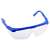Blue safety glasses for kids archery set