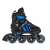 SportTrike inline skates 4 in 1, black and blue, size 39-43, side view
