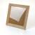 Natural wooden square picture frame, 25x25cm, Natúr kocka képkeret