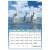 Calendar de perete cu poză 230 × 330 mm cai b4 dayliner 2023. 70521850}