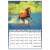 Calendar de perete cu poză 230 × 330 mm cai b4 dayliner 2023. 70521850}