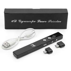 Vezeték nélküli lézer pointer, dialapozó és hangerőszabályozó