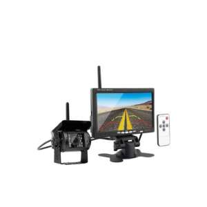 Set cameră de marșarier fără fir cu monitor LCD de 7 inci, cameră de marșarier, monitor, telecomandă - Electronica auto