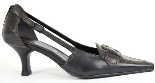 Comma fekete,magas sarkú női cipő 30818973