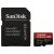 SanDisk Extreme Pro 64GB MicroSD kártya SD adapterrel