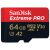 SanDisk Extreme Pro 64GB MicroSD kártya közelről