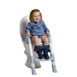 Thermobaby lépcsős wc-szűkítő Kiddyloo --Fleur Bleue