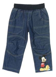 Disney Farmernadrág - Mickey Mouse #kék - 128-as méret 30808227 "Mickey"  Gyerek nadrág, leggings