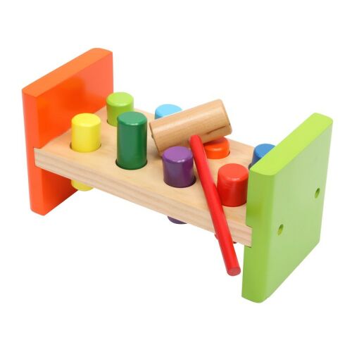 Fa Kalapácsos Játék Készlet, fa kalapácsos játék kisgyermekeknek, finommotoros készségfejlesztés