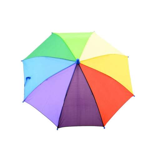Szivárvány színű esernyő