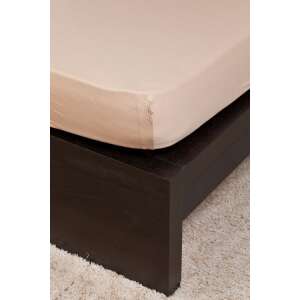 NAT. Jersey napínacie plachta v pieskovej farbe, 200x200cm - Posteľná bielizeň