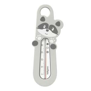 BabyOno bath thermometer, raccoon design, grey, for measuring water temperature for babies - Babies & Toddler