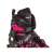 SportTrike inline skates, black and pink, adjustable buckle detail