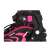 SportTrike inline skates, black and pink, adjustable buckle
