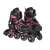SportTrike inline skates, 4 in 1, black and pink, size S (29-33), adjustable, ABEC-7 bearings, PU wheels