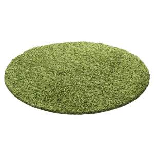 Ay life 1500 zöld 120cm egyszínű kör shaggy szőnyeg 46447056 Szőnyegek