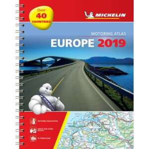 Európa atlasz 2019 - spirál 1136 Michelin 45490198 "Mickey"  Könyv