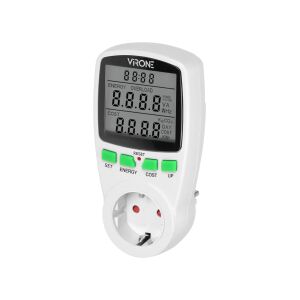 Virone EM-4 (GS) power consumption meter with LCD display - Electricity Meter